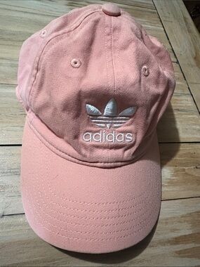 adidas Pink Trefoil Embroidered Cap
